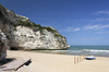 Beach, cliff and cave