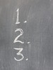 chalkboard numbers