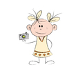 Girl with camera